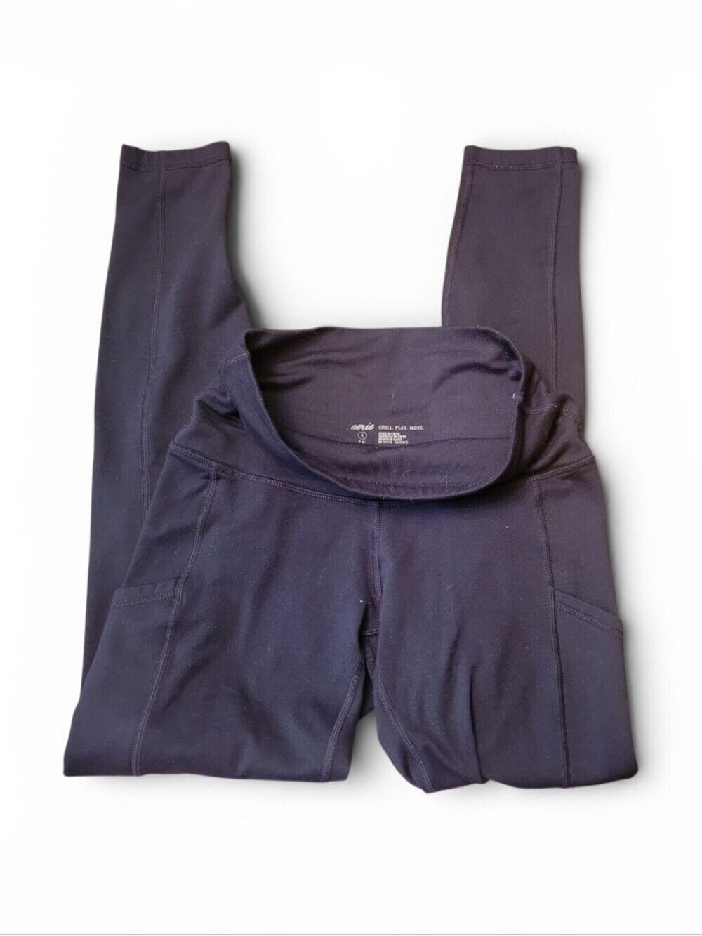 Aerie Black Active Leggings Small